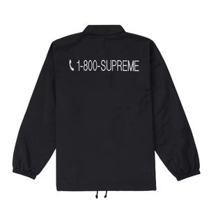 Supreme 1-800 Coaches Jacket | Preowned | Size M | Water resistant | Authentic ✅
